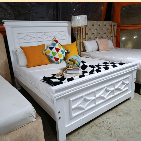 Wooden Five by Six Bed